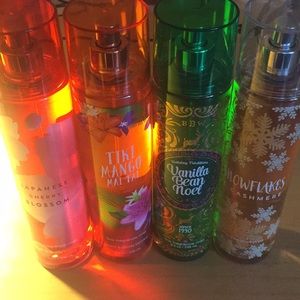 6 bath and body works perfumes